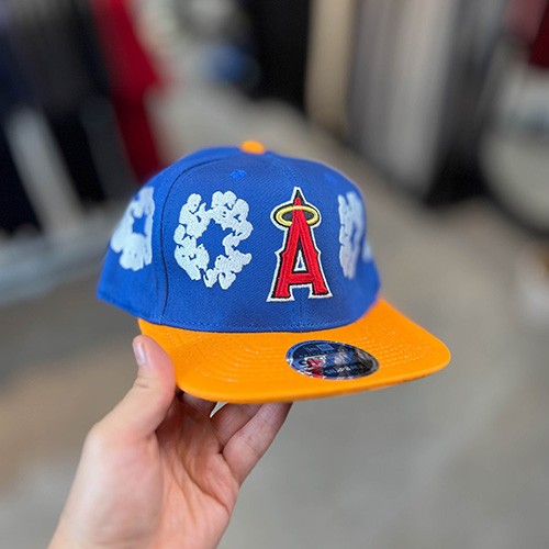 کلاه اسنپ بک دنیم  (DENIMTEARS SNAPBACK) (تنظیم سایز دار) رنگ آبی